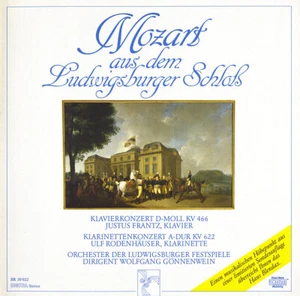 MOZART Clarinet Concerto K.622 Piano Conc. K.466 RODENHAUSER FRANTZ GONNENWEIN - Picture 1 of 3