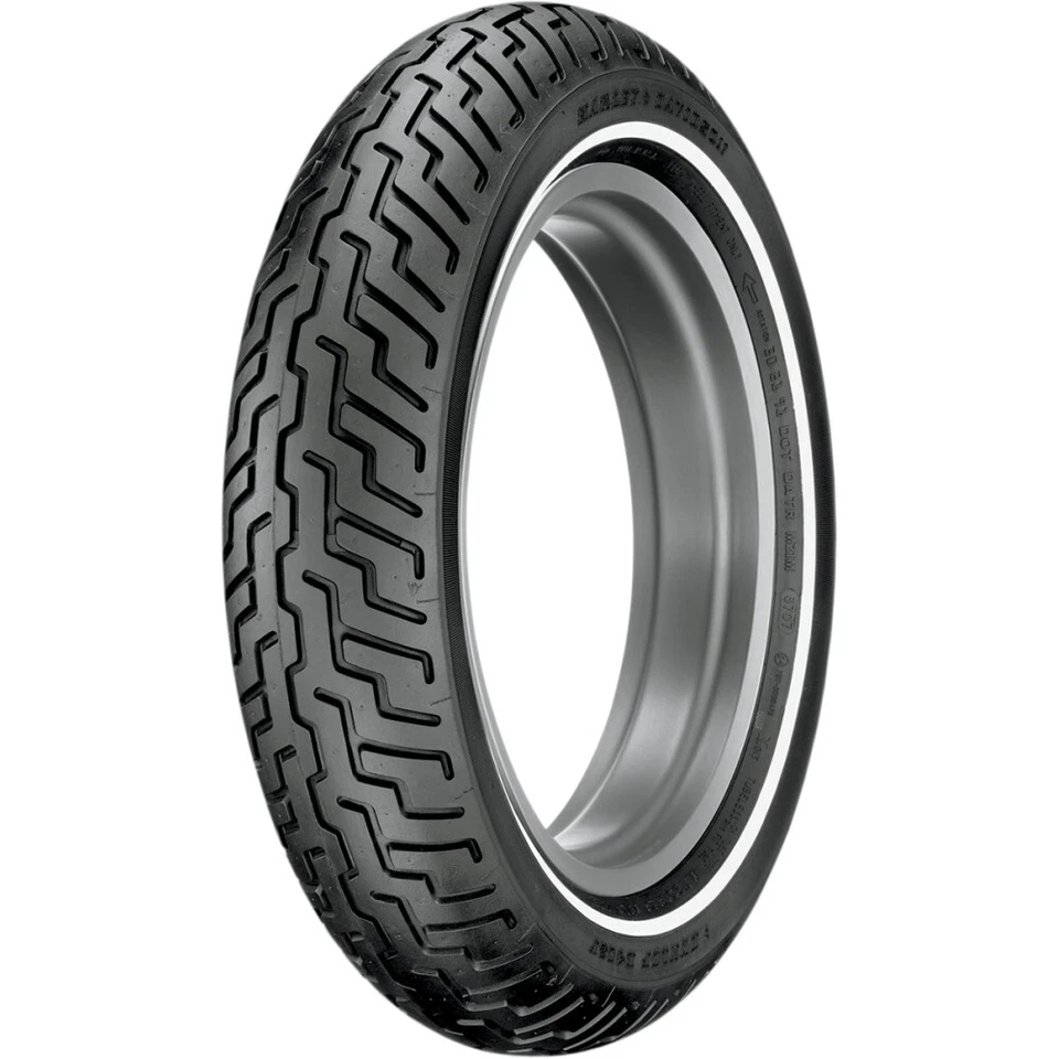 Neumático delantero Dunlop D402 Bias Whitewall MT90B16 (V-Twin/Cruiser) 45006655 Foto 1 de 1