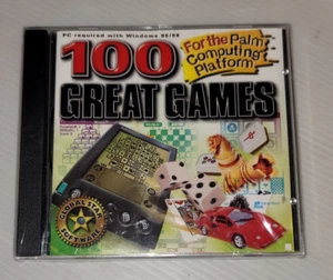 100 Great Games For The Palm Computing Platform 2000* Rare Vintage - Picture 1 of 2