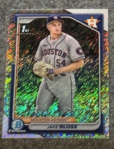Jake Bloss 2024 Bowman Chrome Prospect Shimmer rifrattore 1° #BCP-189 - Blue Jays - Foto 1 di 1