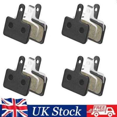 4 Pair Mountain Bikes Disc Break Pads Cycling Bicycle Resin Disc Brake Pads MTB - Image 1 of 4