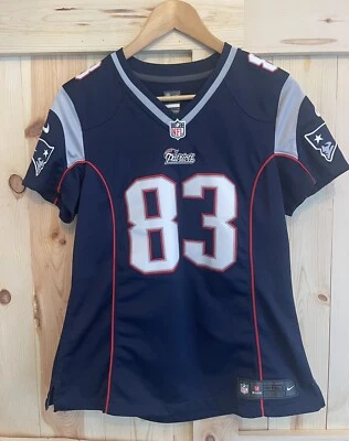 NIKE NFL NEW ENGLAND PATRIOTS WES WELKER ON FIELD CAMISETA AZUL TALLA GRANDE MUJER Foto 1 de 4