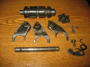 1993 XR200R TRANSMISSION SHIFT DRUM + FORKS HONDA XR 200 R 24301-446-650 - Picture 1 of 3