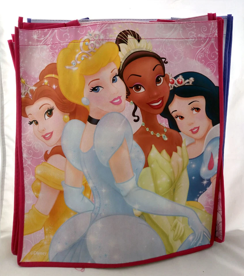 DISNEY PRINCESS Bolso de Mano Reutilizable Compras Cumpleaños Navidad Fiesta Favor Bolsa de Regalo Foto 1 de 1