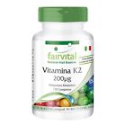 Vitamina K2 200μg - 120 compresse Menachinone MK7,  VEGAN | fairvital