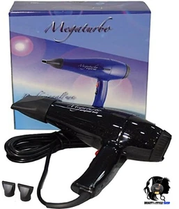 PHON ASCIUGACAPELLI PROFESSIONALE MEGATURBO 1600W 2 BECCUCCI BARBER PARRUCCHIERE - Imagen 1 de 2