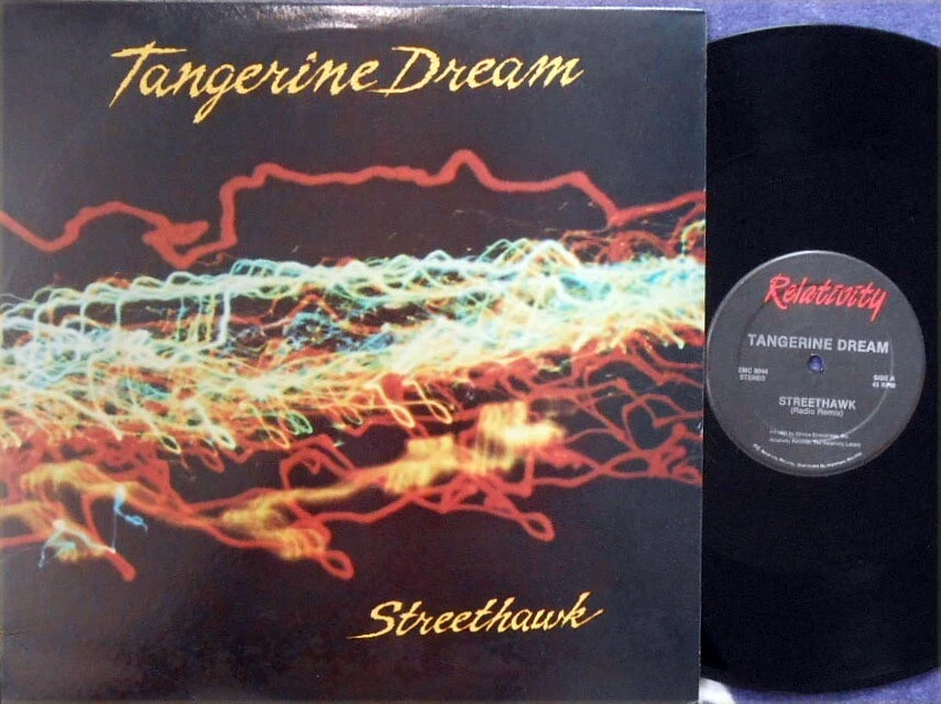 Tangerine Dream ORIG US PS 12 Streethawk EX ’85 Relativity EMC8044 Kraut Rock Foto 1 de 1
