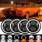 DOT 5.75 5-3/4 Round LED Headlights 4PC  For Chevy Bel Air Corvette Chevelle