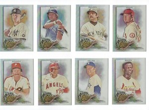 Silver Portrait Hot Box Foil Set (#1-200) 2022 Topps Allen & Ginter ~ You Pick