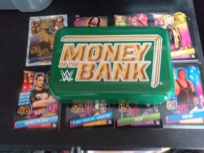 wwe slam attax reloaded MITB Tin And 100 Random Cards - Image 1 of 2