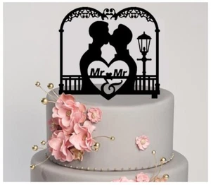 Matrimonio gay, cake topper omosessuale, Mr & Mr, bellissimo matrimonio a tema gay - Foto 1 di 7