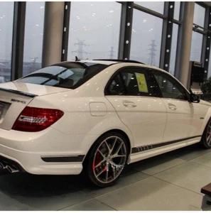 Car Sticker Racing Stripes for C63 A180 C180 Vinyl Lower Door Panel Decal ZC1056 - Imagen 1 de 6