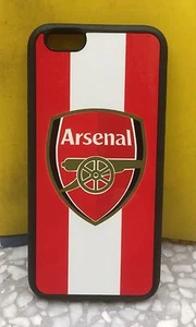 Arsenal FC iPhone 8 Plus / 7Plus/ 6Plus Hard Case Aluminium Cover Perfect Fitted - Picture 1 of 3