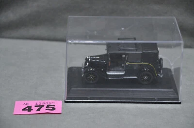 Oxford Diecast O Scale 1:43 Austin London Low Loader Taxi Black AT001 In Case - Image 1 of 4