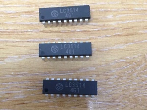 LOT OF 10pcs Sanyo LC3514 1K X 4 Standard SRAM 18-Pin DIP - Picture 1 of 1