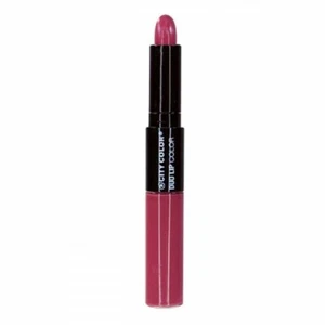 City Color Duo Lip Color Lipstick and lip gloss MAUVE - Picture 1 of 2