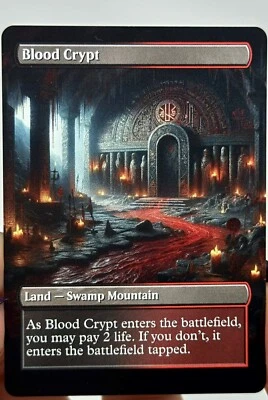 Blood Crypt Proxy Card with Custom designed art - Photo 1/2