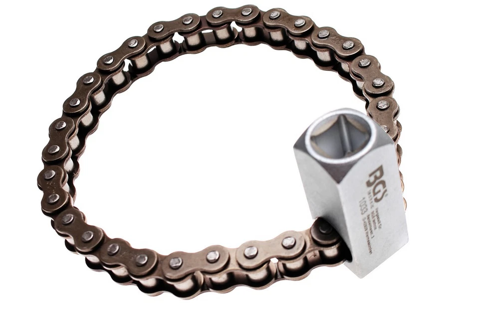 BGS TECHNIC CLE POUR FILTRE A HUILE, CHAINE 65 - 115 MM