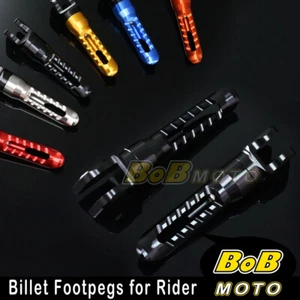 Rider Front Foot Pegs Footrests Fit Buell XB9R XB12R Firebolt XB12S Lightning - Picture 1 of 15