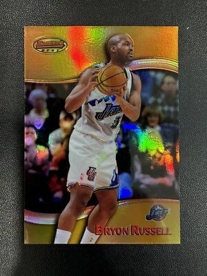 1998-99 Bowman's Best - Refractor #73 David Wesley /400 - Image 1 of 2