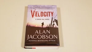 VELOCITY by ALAN JACOBSON **SIGNED** - Picture 1 of 2