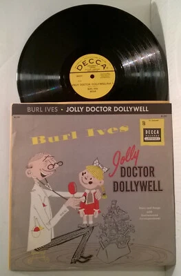 BURL IVES Jolly Doctor Dollywell '54 Decca 10" 78RPM with sleeve - Image 1 of 2