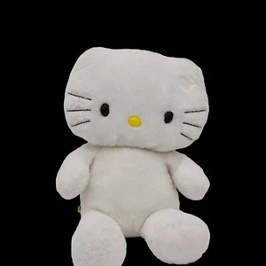 HELLO KITTY 17" Peluche Esponjoso Construir un Oso Taller Sin Arco Peluche Blanco - Imagen 1 de 9