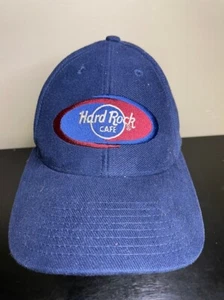 Cappello Berretto Snapback Hard Rock Cafe Las Vegas Blu Verde Vintage Regolabile - Foto 1 di 14