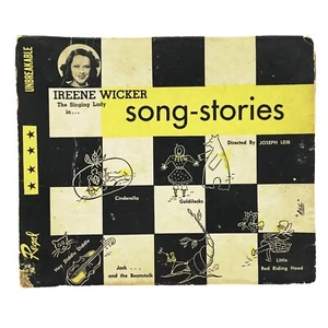 Regal IREENE WICKER The Singing Lady Song Stories 78 RPM Record 7” Set of  4 - Picture 1 of 12