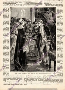 PAUL JONES MARIN ECOSSE LADY SELKIRK FAMOUSS SCOTT SAILOR 4 PAGES JV 1888 PRINT - Imagen 1 de 2