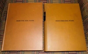 1941 Engineering News - Record full bound year (2 volumes) engineering projects - Picture 1 of 9