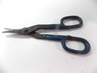 Vintage Sheet Metal Tinner Snips Tin Wire Cutter Shears 10" Made Usa