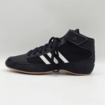 Adidas HVC 2 Wrestling Shoes Mens 7 Lightweight Grappling 3 Pivot Points EUC - Image 1 of 4