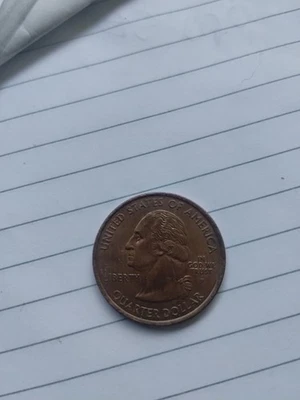 2005 Oregon Quarter Missing Clad Layer Error Coin - Image 1 of 3