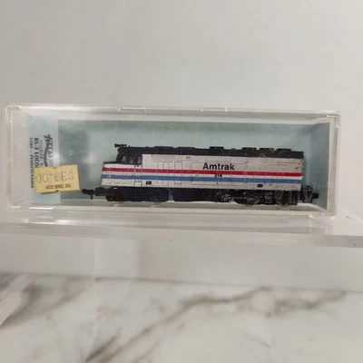 Model Power #314 N Scale Amtrak Diesel Locomotive Untested sold for parts READ - Image 1 of 4