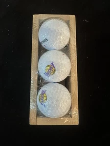 LA Lakers Golf Ball Set in Box of 3 - Picture 1 of 5