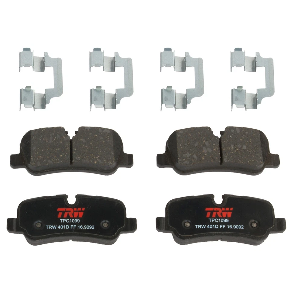 Комплект тормозных колодок TRW TXH1099 для заднего Land Rover LR3 2005-2009 годов выпуска - Изображение 1 из 1