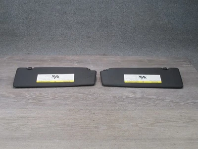 BMW E70 X5 2007-2013 PARASOL DELANTERO IZQUIERDO Y DERECHO NEGRO JUEGO DE 2 Foto 1 de 4