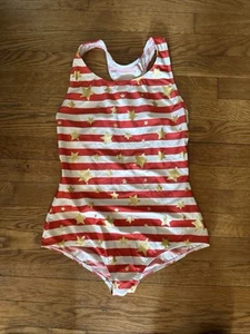 Mini Boden Girls Red Star Swimsuit, Size 15/16 - Picture 1 of 3
