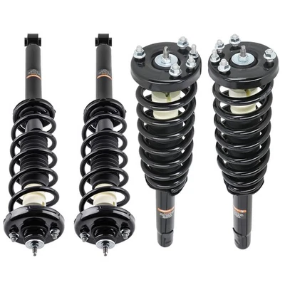 Puntales completos delanteros traseros con kit de suspensión de resorte helicoidal para Acura TSX 2004-2008 Foto 1 de 4