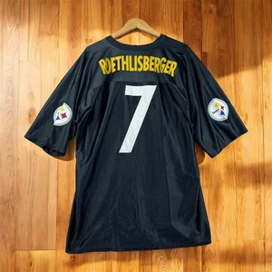 Trikot Pittsburgh Steelers Ben Roethlisberger #7 Herren XL schwarz NFL - Bild 1 von 14