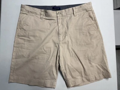 Pantalones Cortos Nautica Para Hombre 8.5” Calce Clásico Elastizados Cubierta Piedra Talla 34 Foto 1 de 4