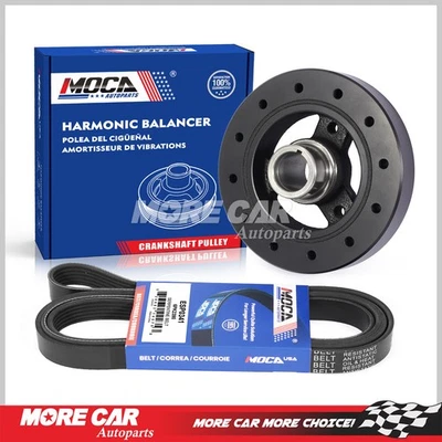 Correa serpentina equilibradora armónica para Chevrolet GMC 90-95 K/C 1500 K/C 2500 5,0 L Foto 1 de 4