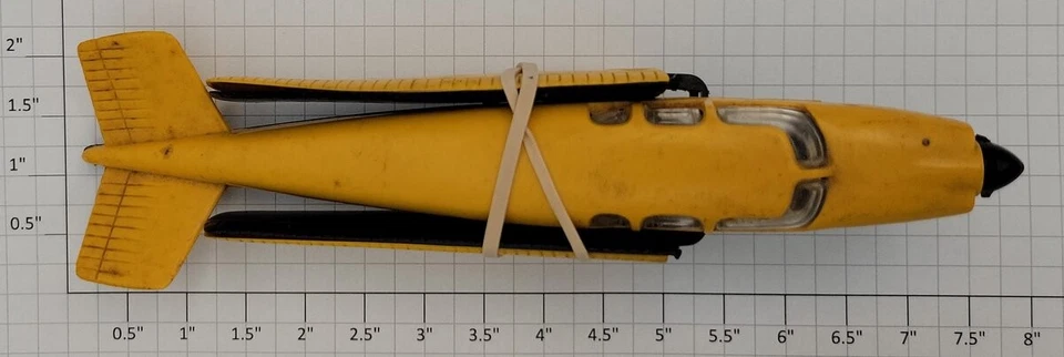 Lionel 6800-60 Yellow / Black Airplane without Propeller - Image 1 of 1