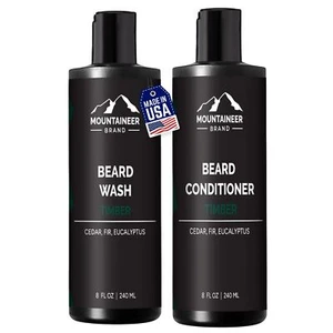 Beard Wash and Conditioner for Men | Beard Shampoo/Beard Conditioner Set | De... - Picture 1 of 7