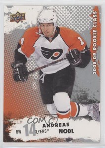 2008-09 Upper Deck Rookie Class Box Set Andreas Nodl #28 Rookie RC