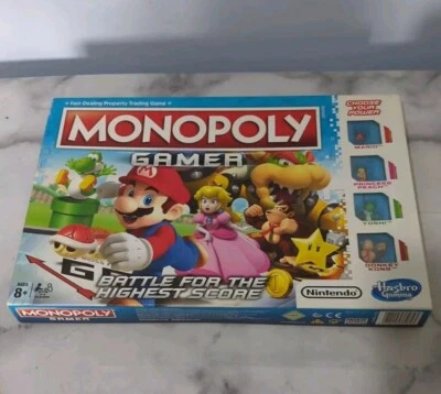 Monopoly Gamer Mario Yoshi Peach Donkey Kong New - See Description - Image 1 of 4