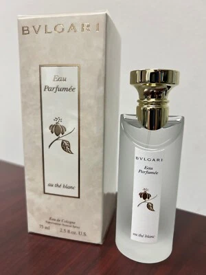 BVLGARI AU THE BLANC PARA UNISEX 2,5 FL oz / 75 ml Eau De Cologne Spray Sellado  Foto 1 de 3