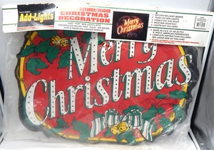 De colección Fiel a la Naturaleza 1995 Feliz Navidad Añadir Luces Decoración de Acebo de Vacaciones SELLADO - Imagen 1 de 5