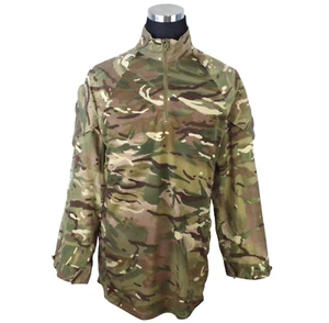 British Army Combat Shirt UBACS 180/100 Large MTP Camo Green Beige Zip - Picture 1 of 6